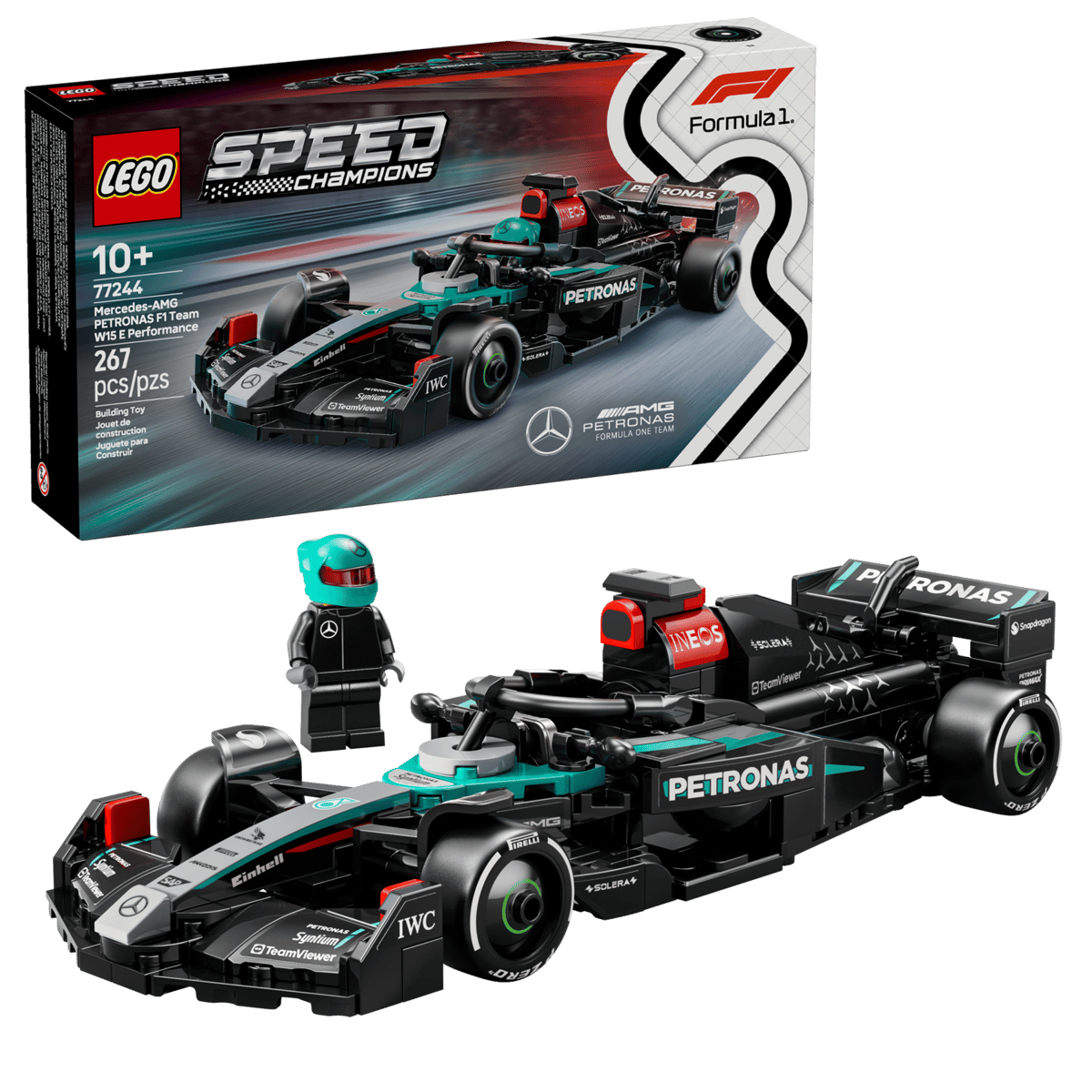 LEGO Speed Champions - Fórmula 1 (Mercedes)