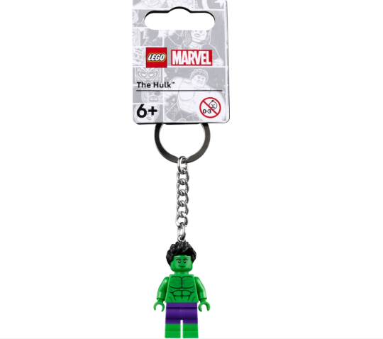 Llavero LEGO - Marvel: Hulk