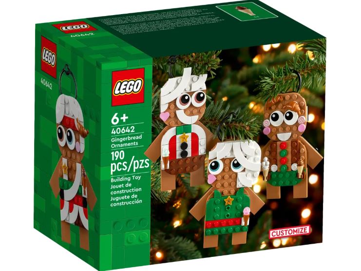 LEGO - Adornos de Pan de Jengibre