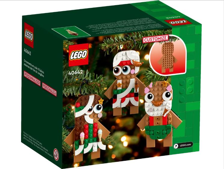 LEGO - Adornos de Pan de Jengibre