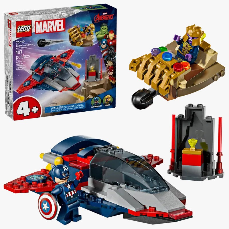 LEGO Marvel - Capitán América vs. Thanos
