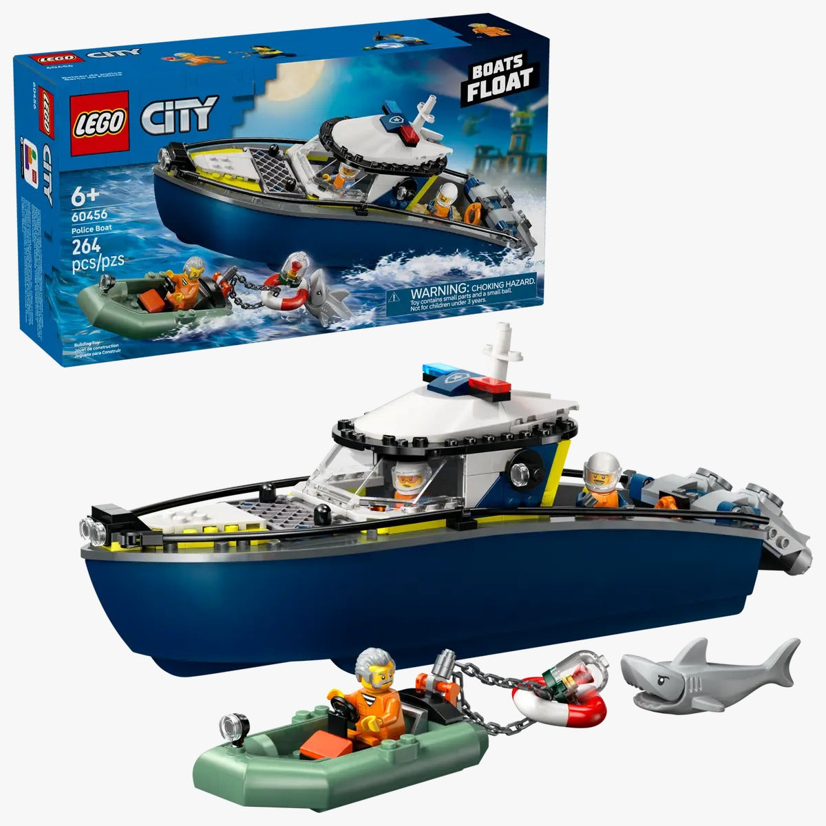LEGO City - Persecución en Barco de Policía