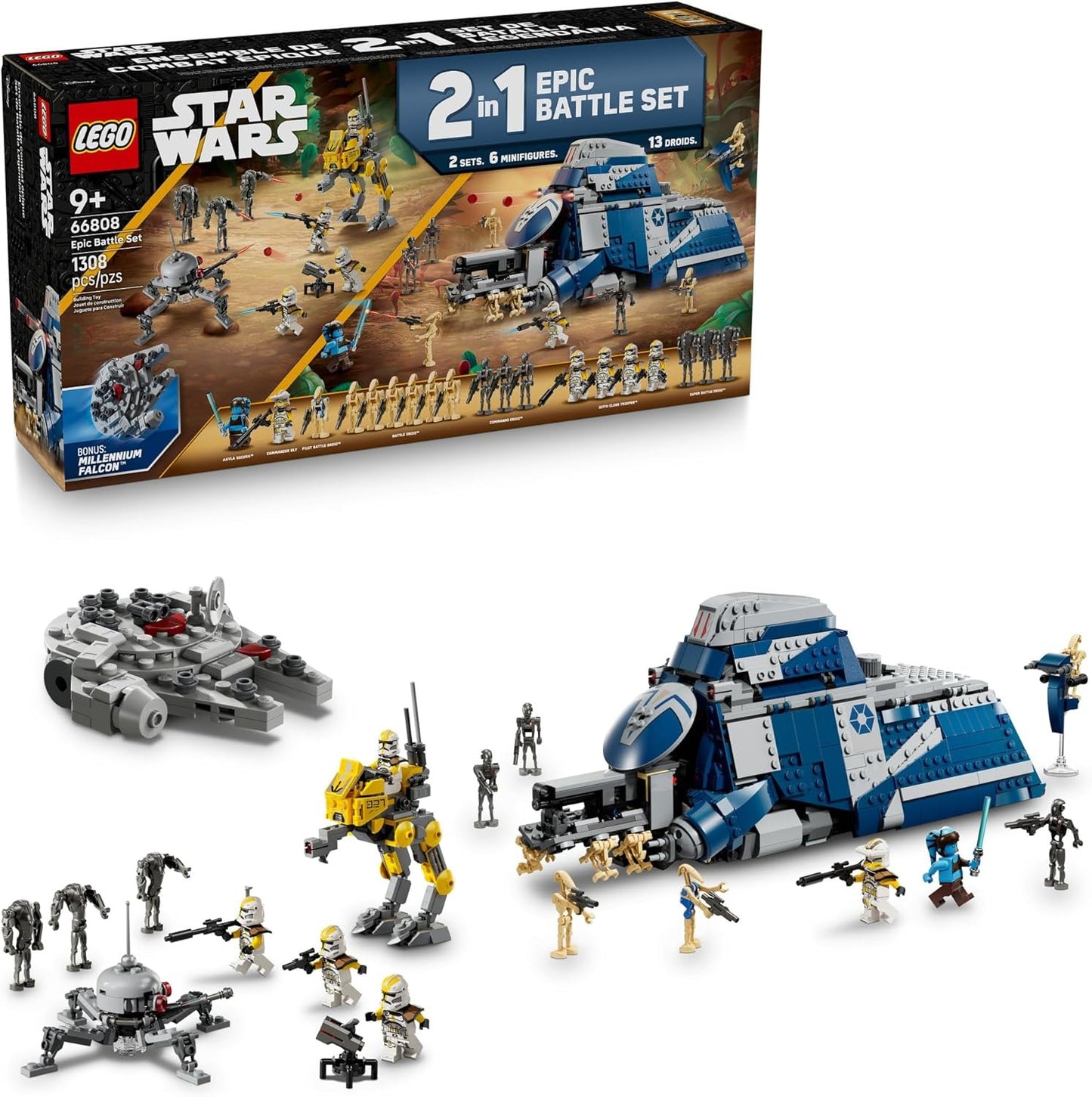 LEGO Star Wars - Set 2 en 1 de Batalla