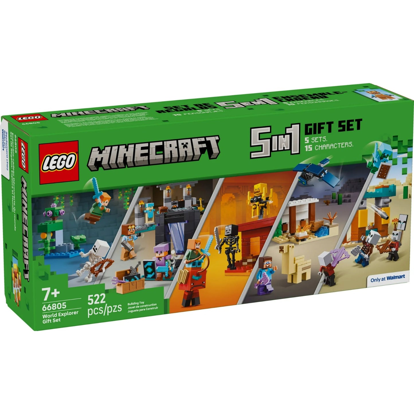 LEGO Minecraft - Set de Regalo 5 en 1