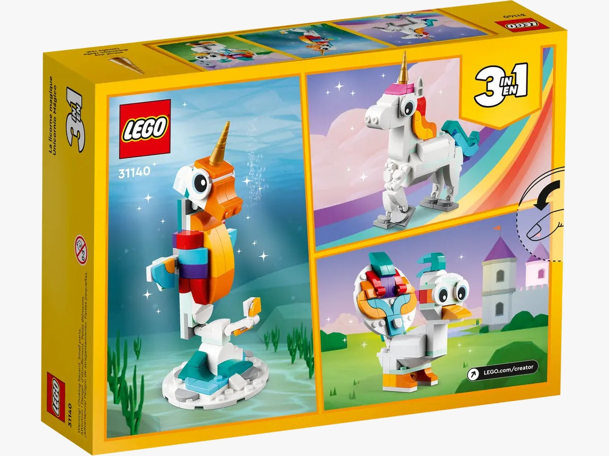 LEGO Creator 3 en 1 - Unicornio Mágico