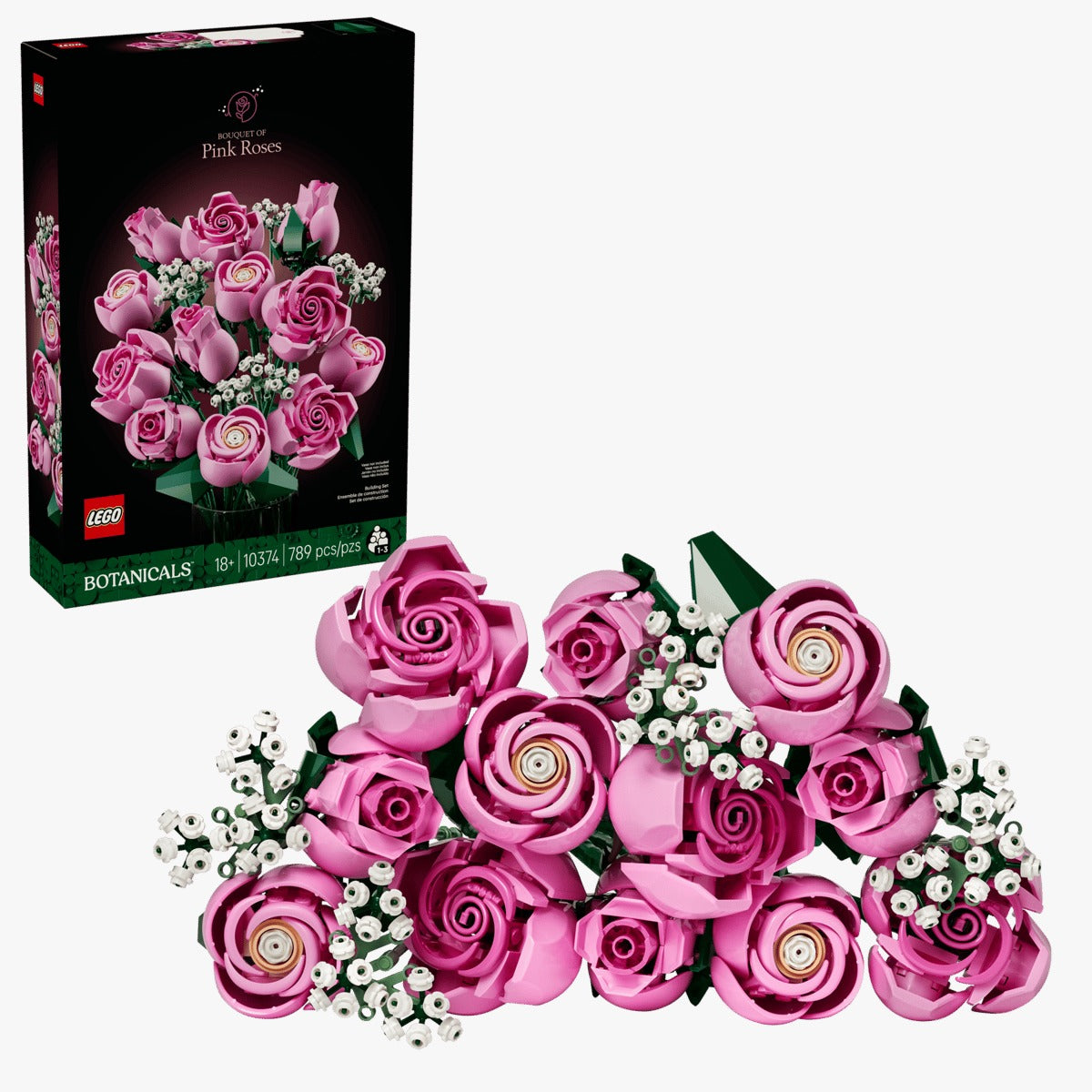 LEGO - Ramo de Rosas Rosado