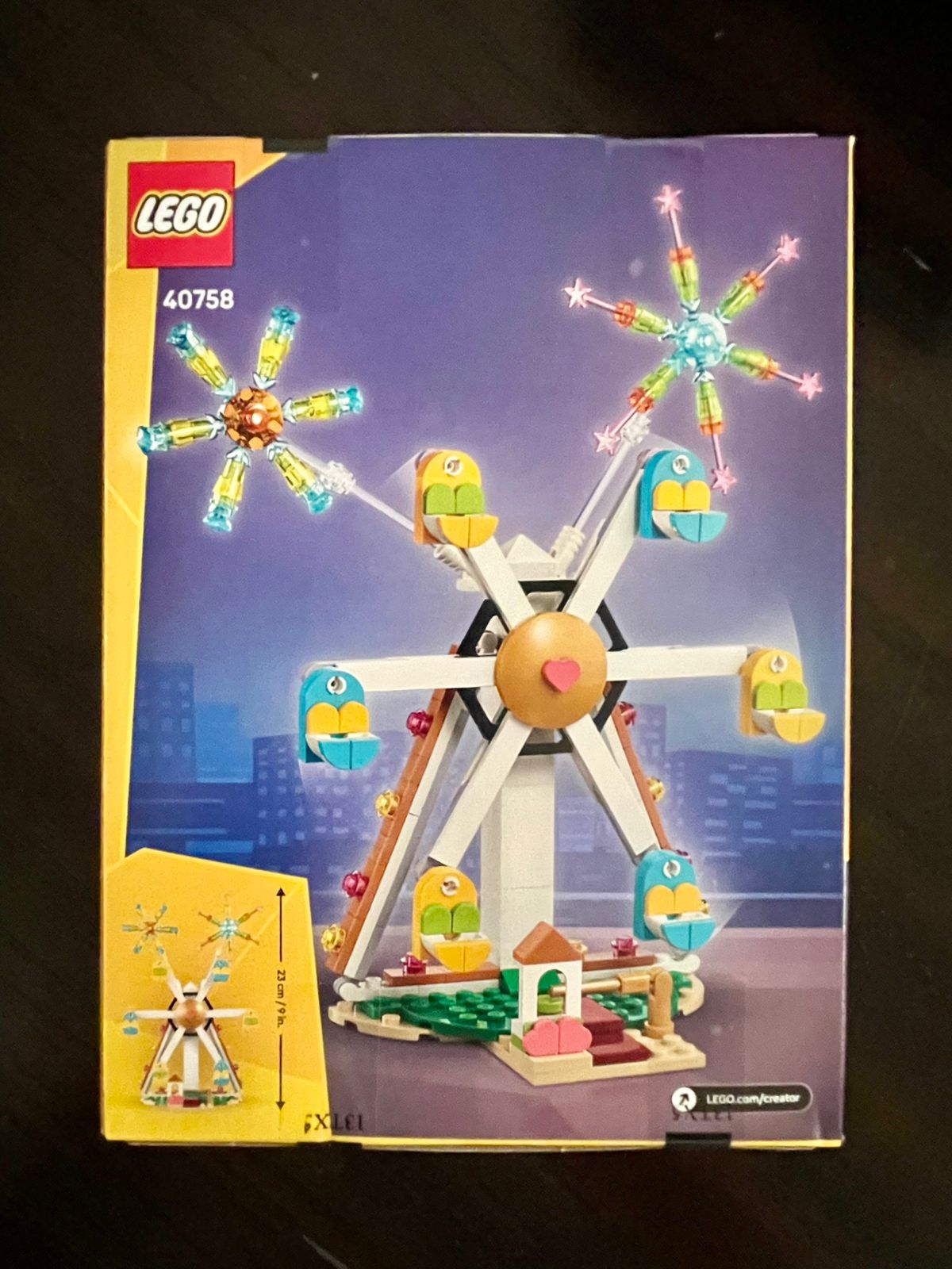 LEGO Creator - Celebración: Rueda y Fuegos Artificiales