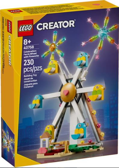 LEGO Creator - Celebración: Rueda y Fuegos Artificiales