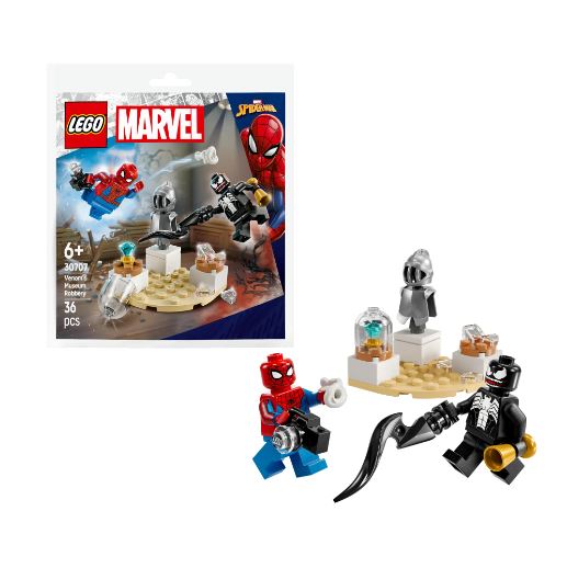 LEGO Polybag - Marvel - Robo de Venom en el Museo