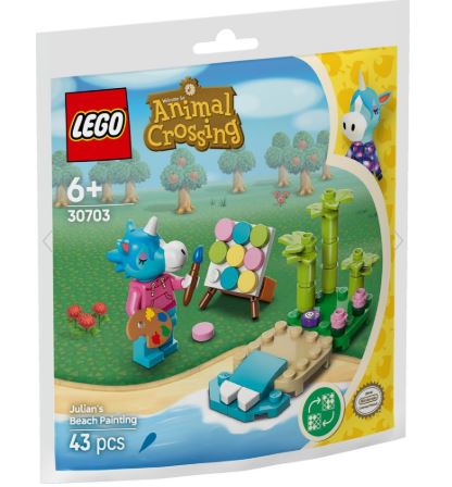 LEGO Polybag - Animal Crossing - Julian's Beach Painting