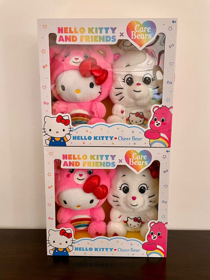 Peluches Hello Kitty x Ositos Cariñositos: Kitty Rosada & Cariñosito Kitty