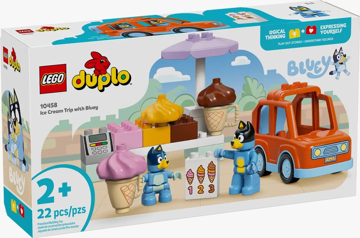 LEGO Bluey - Excursión a la Heladería con Bluey