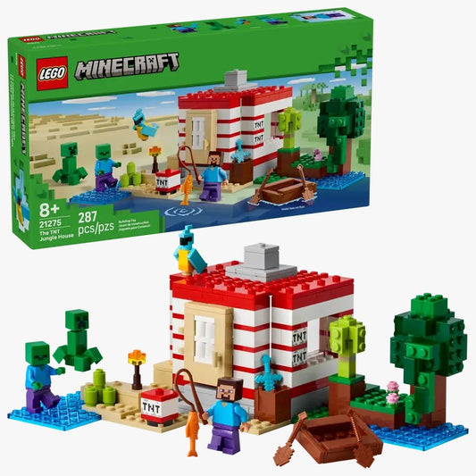 LEGO Minecraft - La Casa-Dinamita de la Selva