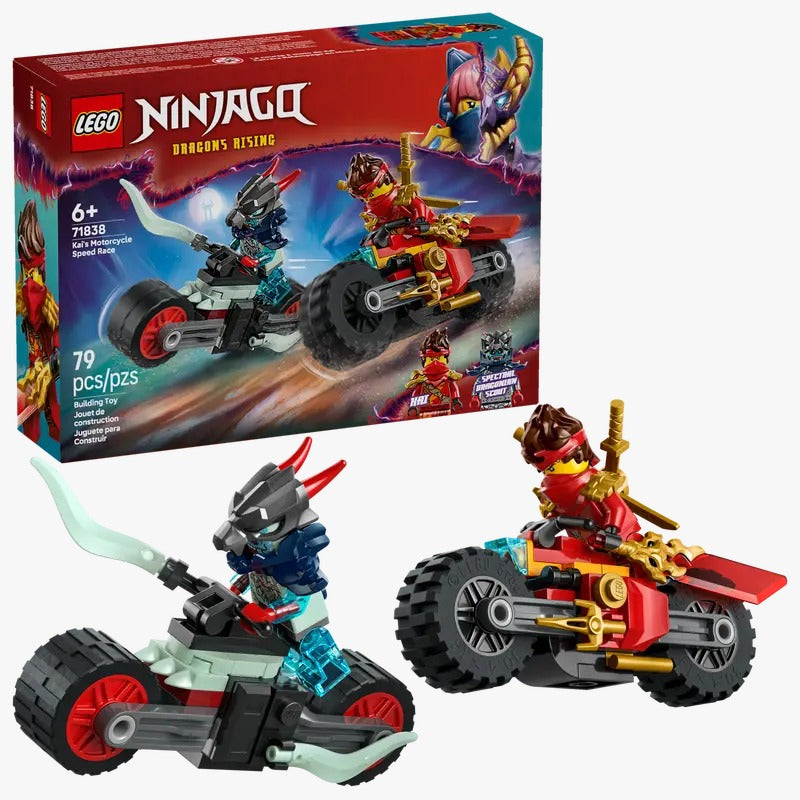 LEGO Ninjago - Carrera Relámpago en Moto de Kai