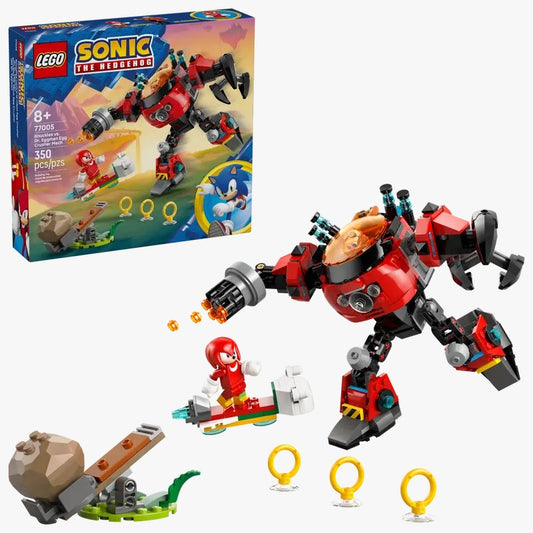 LEGO Sonic - Knuckles vs. Meca Egg Crusher del Dr. Eggman