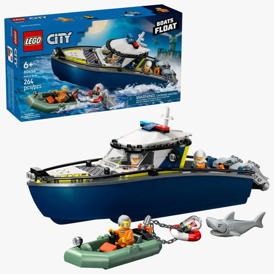 LEGO City - Persecución en Barco de Policía