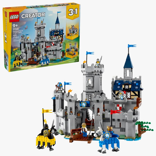 LEGO Creator 3 en 1 - Castillo Medieval de los Caballeros del Corcel