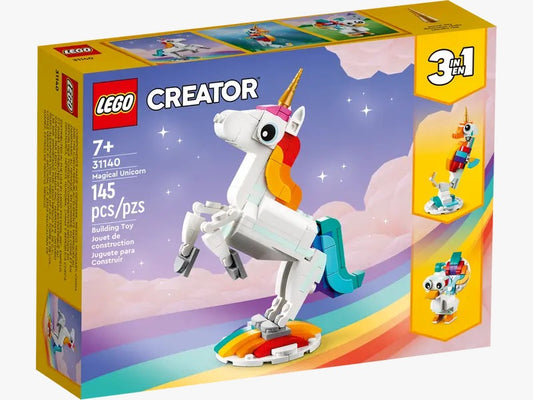 LEGO Creator 3 en 1 - Unicornio Mágico
