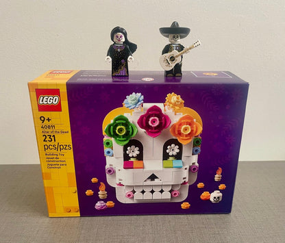 Combo LEGO Altar de Muertos y 2 Minifiguras