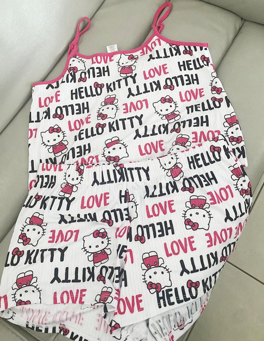 Hello Kitty - Pijama Blusa Tirantes / Short