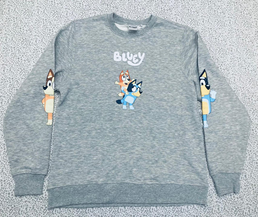 Bluey - Suéter Gris