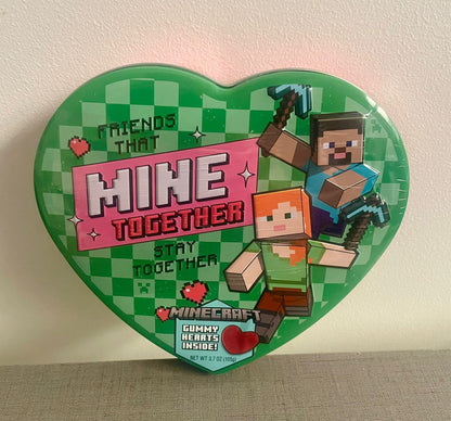Minecraft - Caja San Valentin (Gomitas)