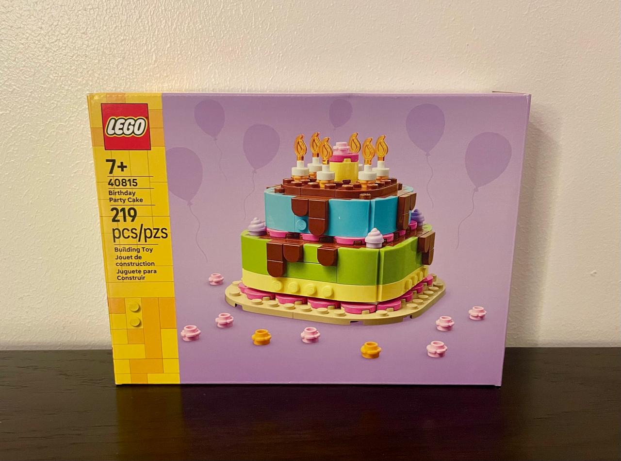 LEGO - Pastel de Cumpleaños